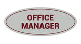 Signs ByLITA Oval Office Manager Sign