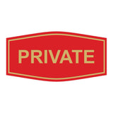 Fancy Private Sign