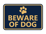 Signs ByLITA Classic Framed Beware of Dog Sign
