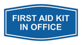 Signs ByLITA Fancy First Aid Kit in Office Sign
