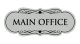 Designer Main Office Sign