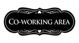 Signs ByLITA Designer Co-Working Area Sign