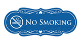 Signs ByLITA Designer No Smoking Sign