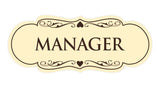 Signs ByLITA Designer Manager Sign