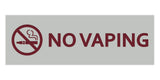 Signs ByLITA Basic No Vaping Sign