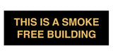 Signs ByLITA Basic This is A Smoke Free Building Sign