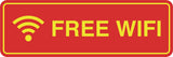 Signs ByLITA Standard Free WiFi Sign