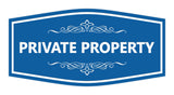 Signs ByLITA Fancy Private Property Sign