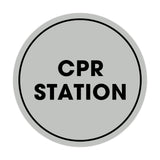 Signs ByLITA Circle CPR Station Sign