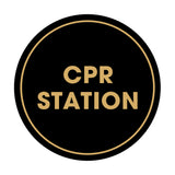Signs ByLITA Circle CPR Station Sign