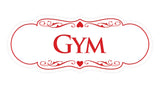 Signs ByLITA Designer Gym Sign