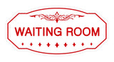 Victorian Waiting Room Sign