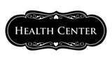 Signs ByLITA Designer Health Center Sign