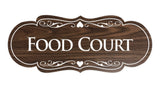 Signs ByLITA Designer Food Court Sign