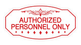 Signs ByLITA Victorian Authorized Personnel Only Sign