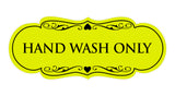 Signs ByLITA Designer Hand Wash Only Sign