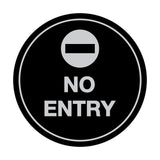 Signs ByLITA Circle No Entry Sign