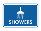 Classic Framed Showers Wall or Door Sign