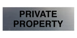 Signs ByLITA Basic Private Property Sign