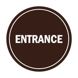 Signs ByLITA Circle Entrance Sign
