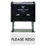 Please Redo Teacher Self-Inking Office Rubber Stamp