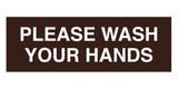 Signs ByLITA Basic Please Wash Your Hands Sign