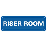 Riser Room Door / Wall Sign
