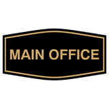 Fancy Main Office Sign