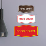 Signs ByLITA Fancy Food Court Sign