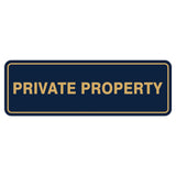 Standard Private Property Sign