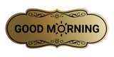 Designer Good Morning Wall or Door Sign