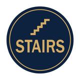 Sign By LITA Circle Stairs Sign