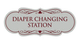 Signs ByLITA Designer Diaper Changing Station Sign