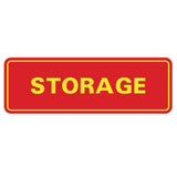 Standard Storage Sign