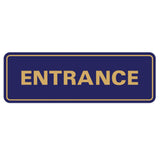 Basic ENTRANCE Door / Wall Sign