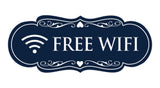 Signs ByLITA Designer Free Wifi Sign
