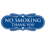 Designer NO SMOKING Thank You Sign