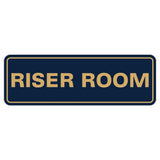 Riser Room Door / Wall Sign