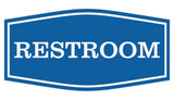 Fancy Restroom Sign