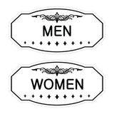 Victorian Men Women Sign Set