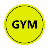 Signs ByLITA Circle Gym Sign