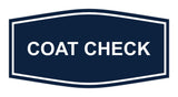 Signs ByLITA Fancy Coat Check Sign