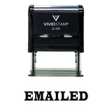 EMAILED Office Self-Inking Office Rubber Stamp