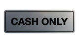 Signs ByLITA Standard Cash Only Sign
