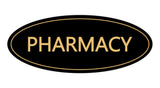 Signs ByLITA Oval Pharmacy Sign