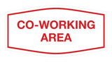 Signs ByLITA Fancy Co-Working Area Sign
