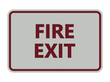 Signs ByLITA Classic Fire Exit Sign
