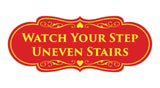 Signs ByLITA Designer Watch Your Step Uneven Stairs