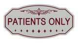 Signs ByLITA Victorian Patient Only Sign