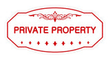 Victorian Private Property Sign